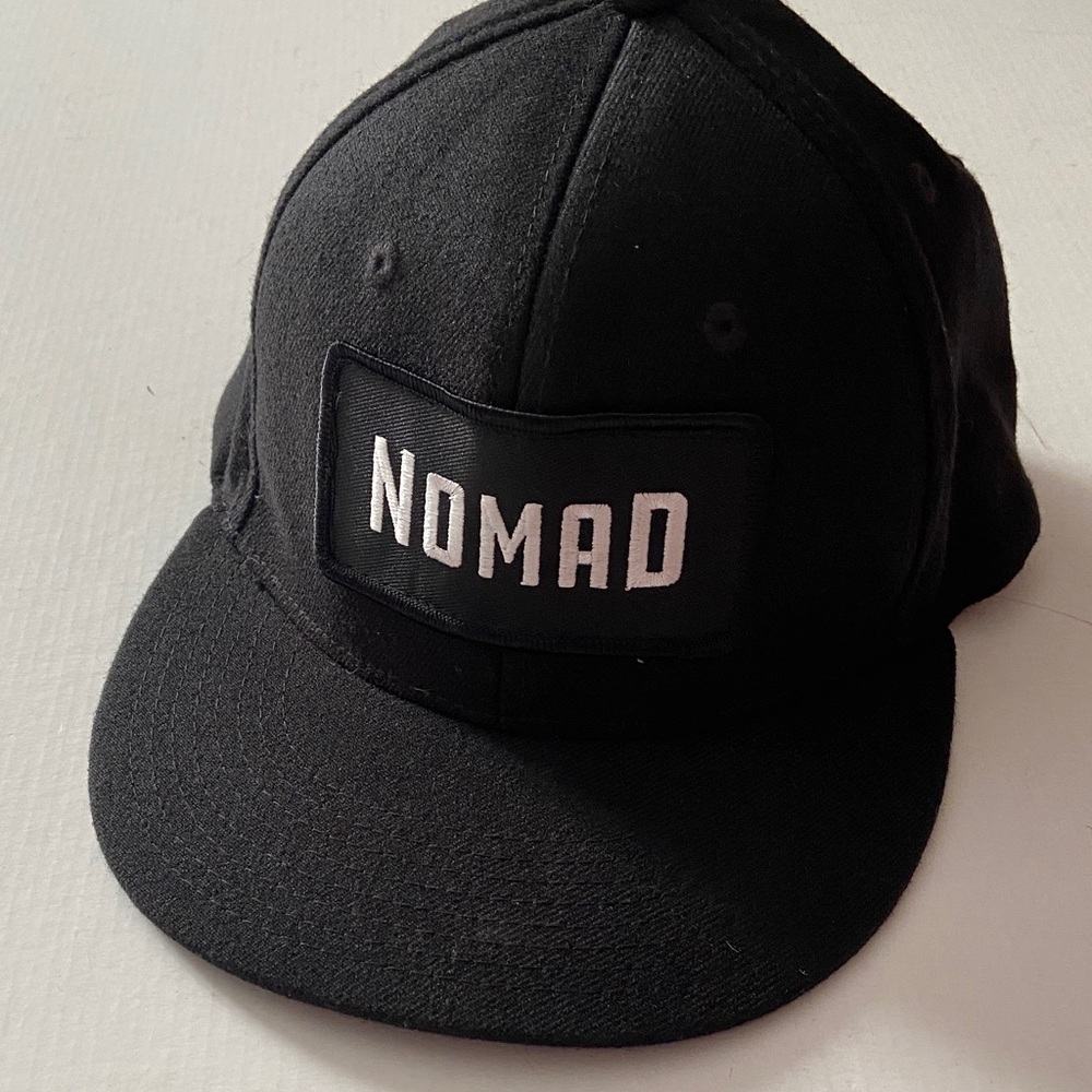 Nomad Represent Classic Black Full Back Cap